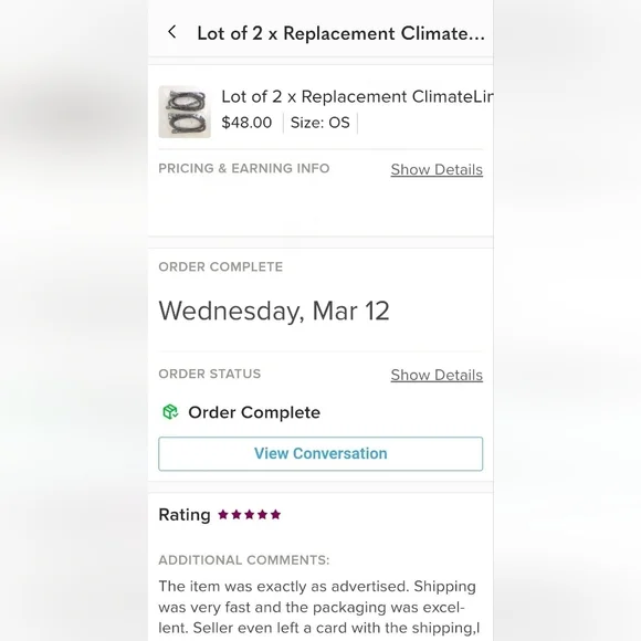 Lot of 2 x NIP ClimatelineAir 37296 Resmed CPAP Tubes Tubing Hose New Sealed - Picture 5 of 6